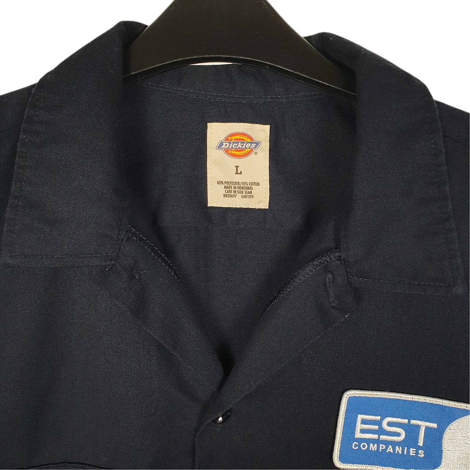 Mens Navy Dickies   Shirt