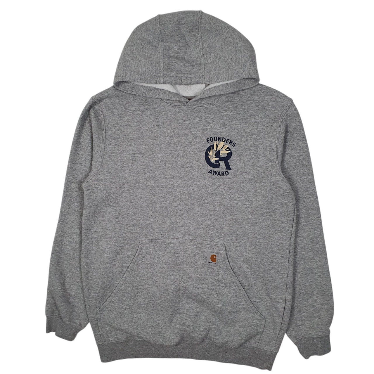 Mens Grey Carhartt  Hoodie Jumper