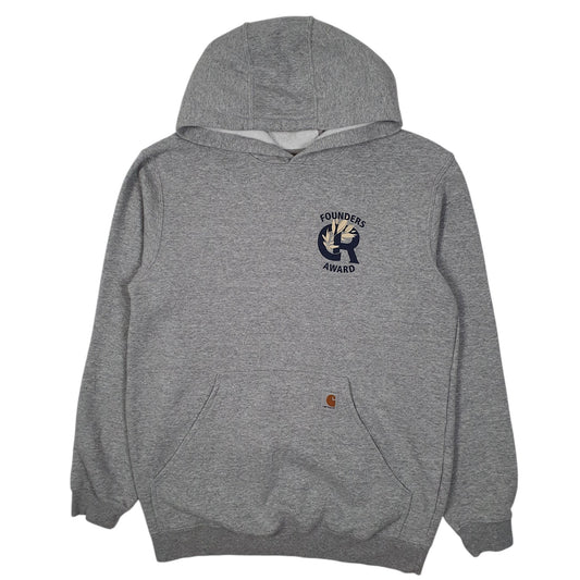 Mens Grey Carhartt  Hoodie Jumper