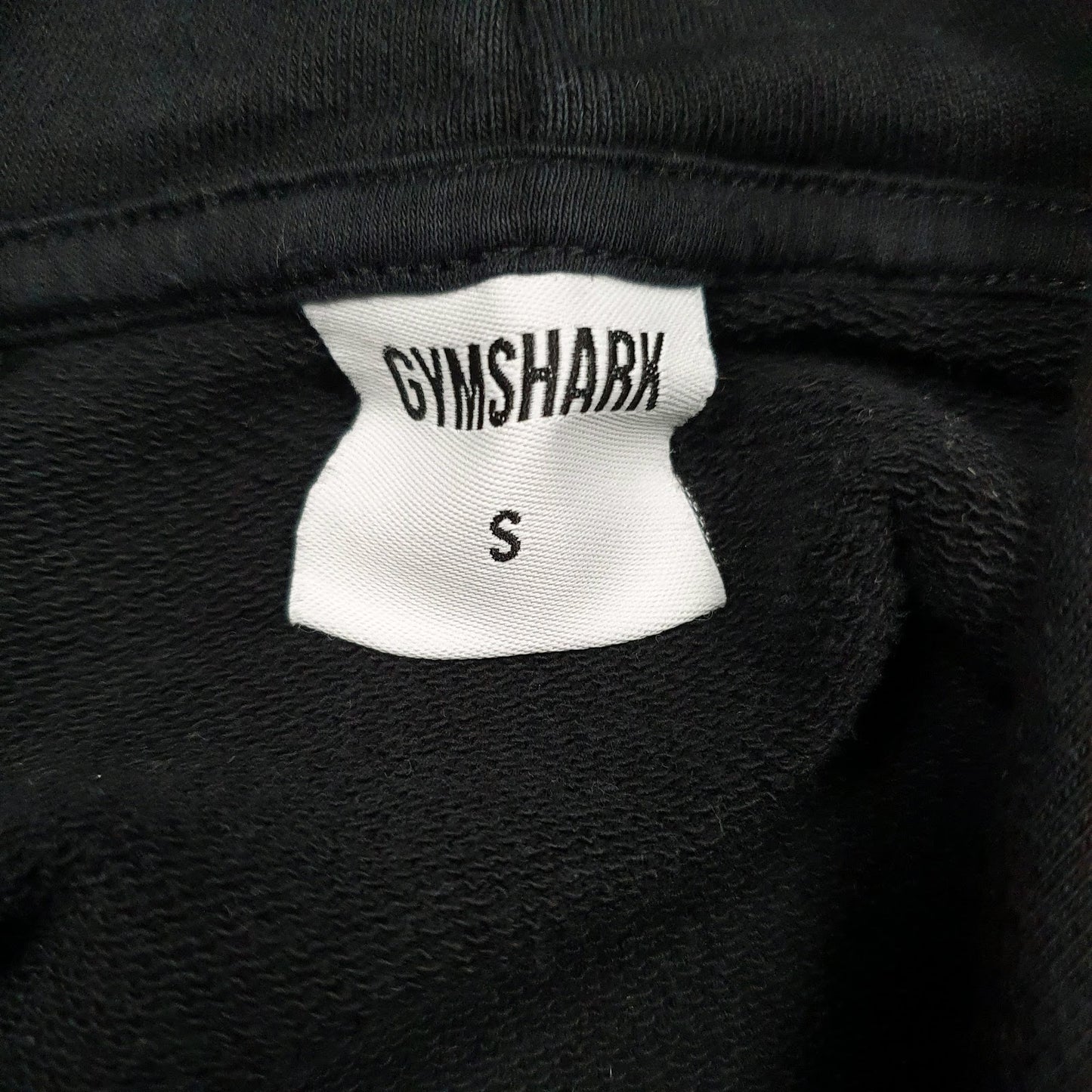 Mens Black Gym Shark  Hoodie Jumper