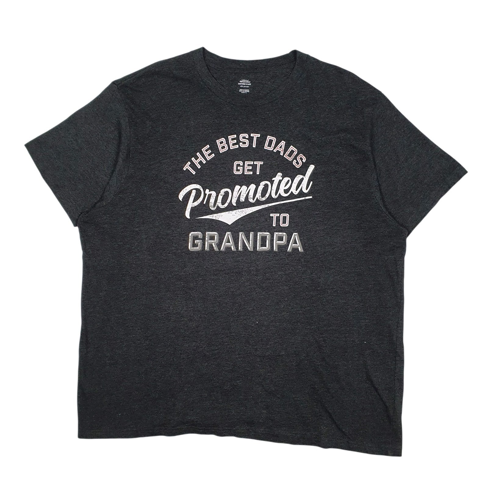 Mens Grey Fathers Day Grandpa Short Sleeve T Shirt