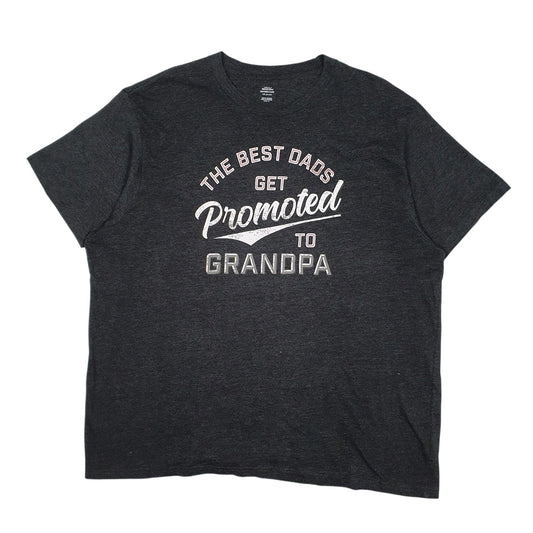 Mens Grey Fathers Day Grandpa Short Sleeve T Shirt