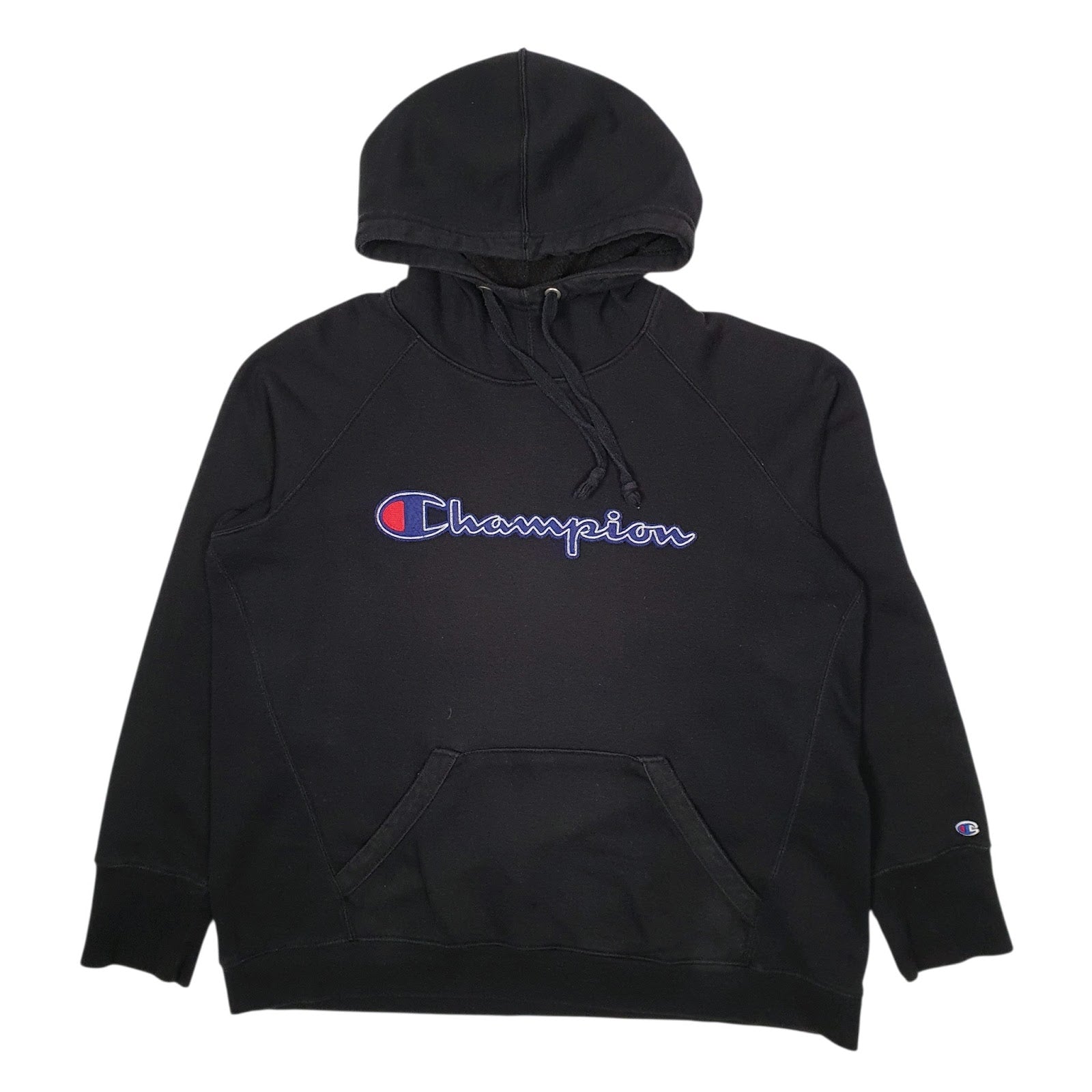 Womens Black Champion  Hoodie Jumper