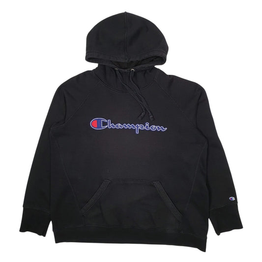 Womens Black Champion  Hoodie Jumper