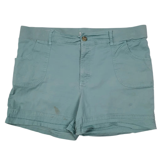 Womens Blue Lee Mid Rise Chino Shorts