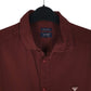Mens Burgundy Armani Jeans   Shirt