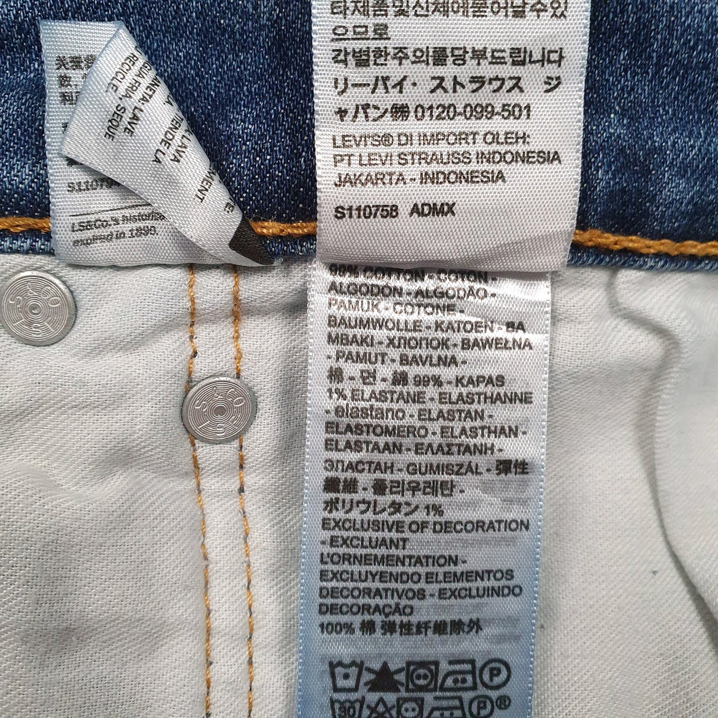 Mens Blue Levis   Jeans