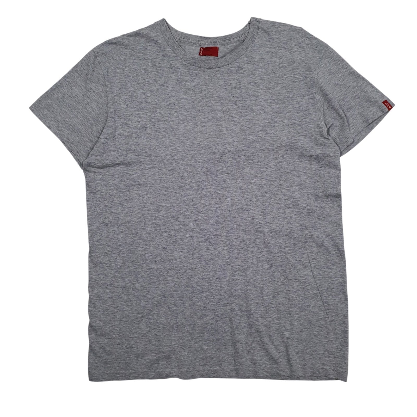 Mens Grey Levis  Short Sleeve T Shirt