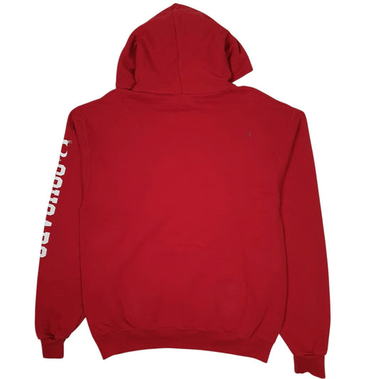 Mens Red Champion Washington State Cougars Hoodie Jumper