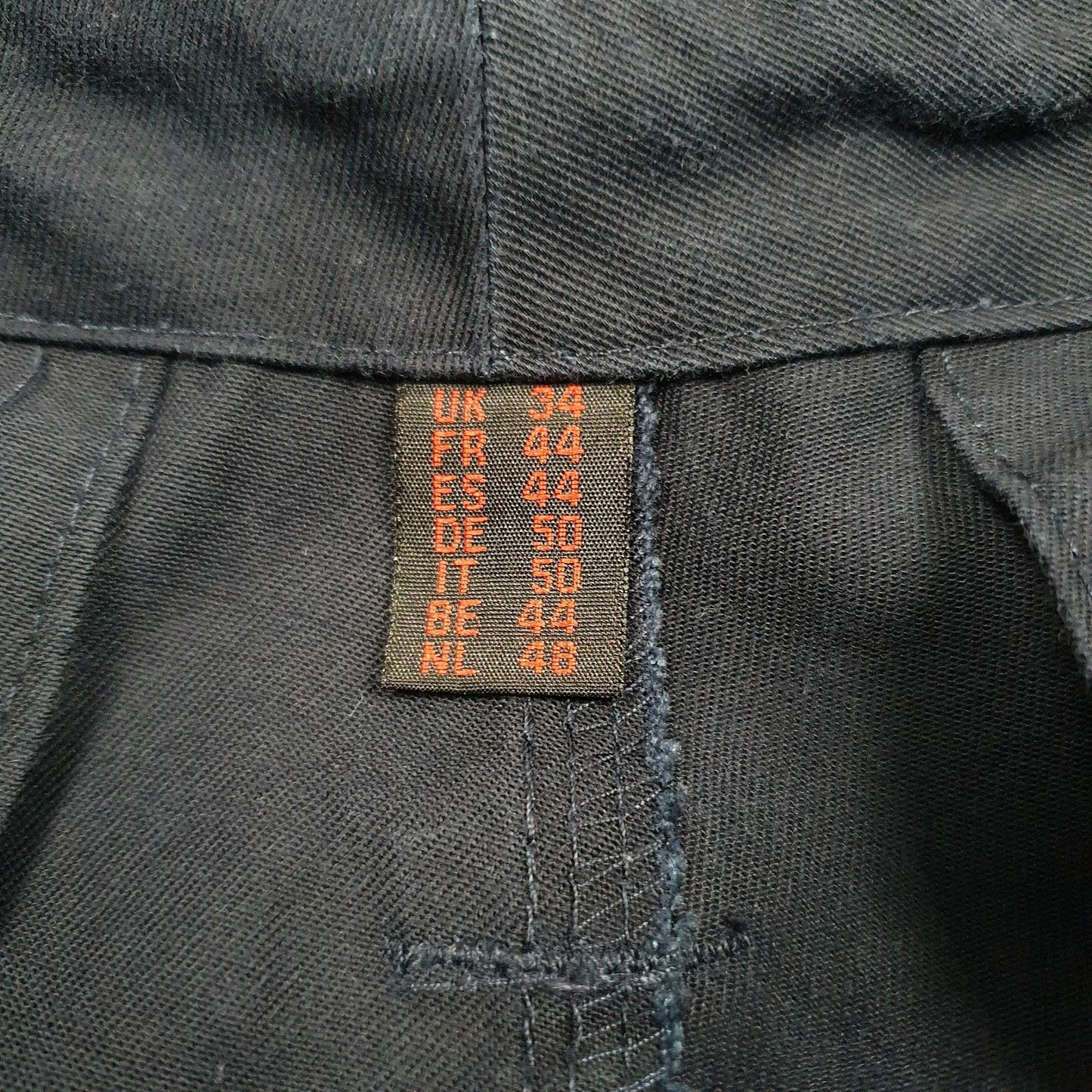 Mens Navy Dickies Workwear Double Knee  Trousers