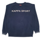 Mens Navy Kappa Sport Crewneck Jumper
