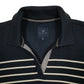 Womens Navy Crew Clothing Co  Quarter Zip Jumper