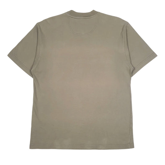Mens Grey Champion Spellout  T Shirt