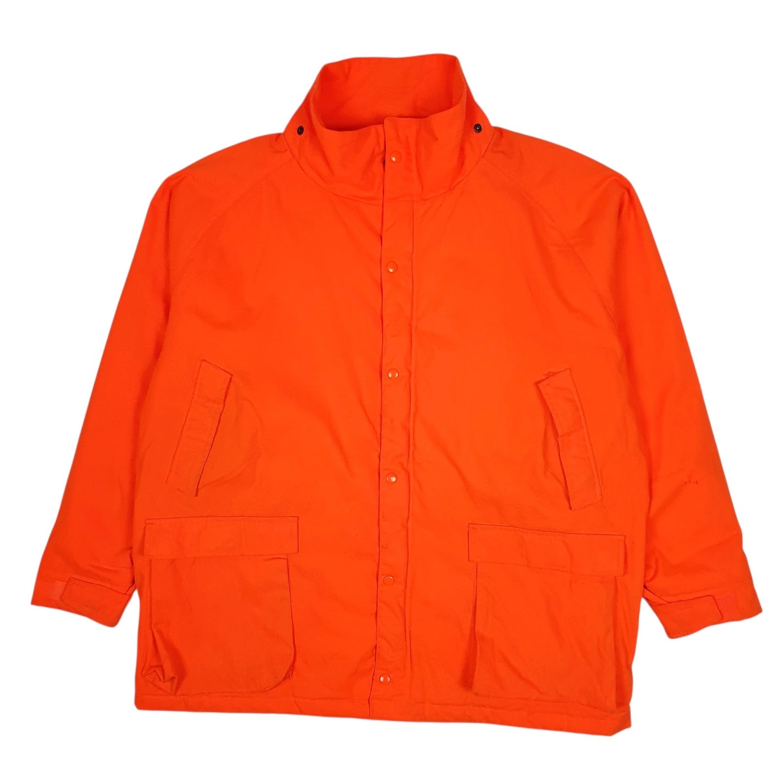 Mens Orange Woolrich Vintage 2000s Hunting Hi Vis Field  Coat