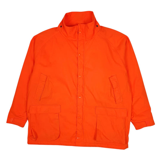 Mens Orange Woolrich Vintage 2000s Hunting Hi Vis Field  Coat