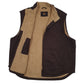 Mens Brown Lee Sherpa Lined Padded  Coat