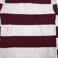 Mens White Charles River Rugby Crewneck Polo Shirt