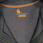 Mens Grey Carhartt  Quarter Zip Jumper