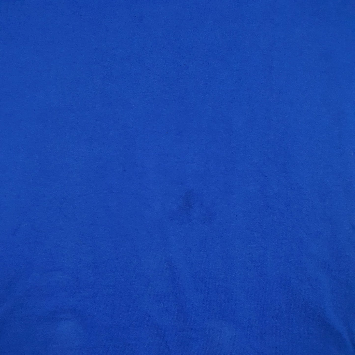 Mens Blue Fruit Of The Loom   T Shirt