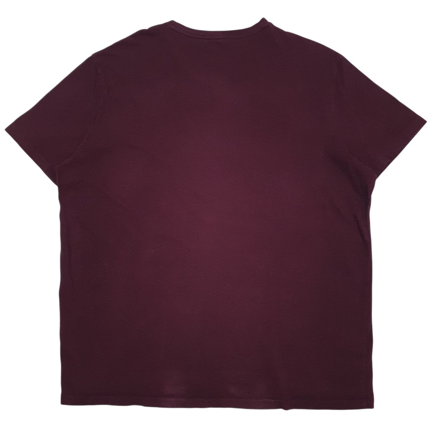 Mens Burgundy Polo Ralph Lauren   T Shirt