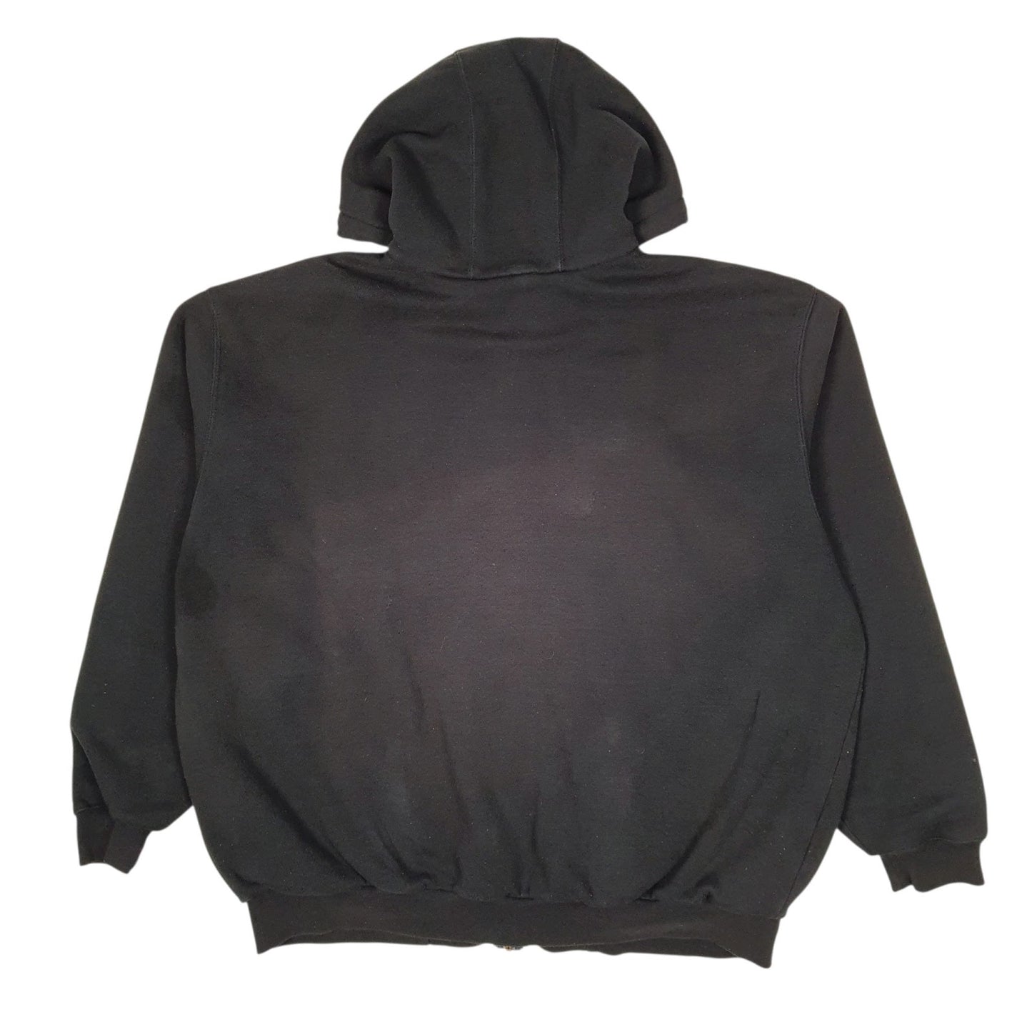 Mens Black Carhartt J149 BLK Insulated Heavy Hoodie Full Zip Jumper