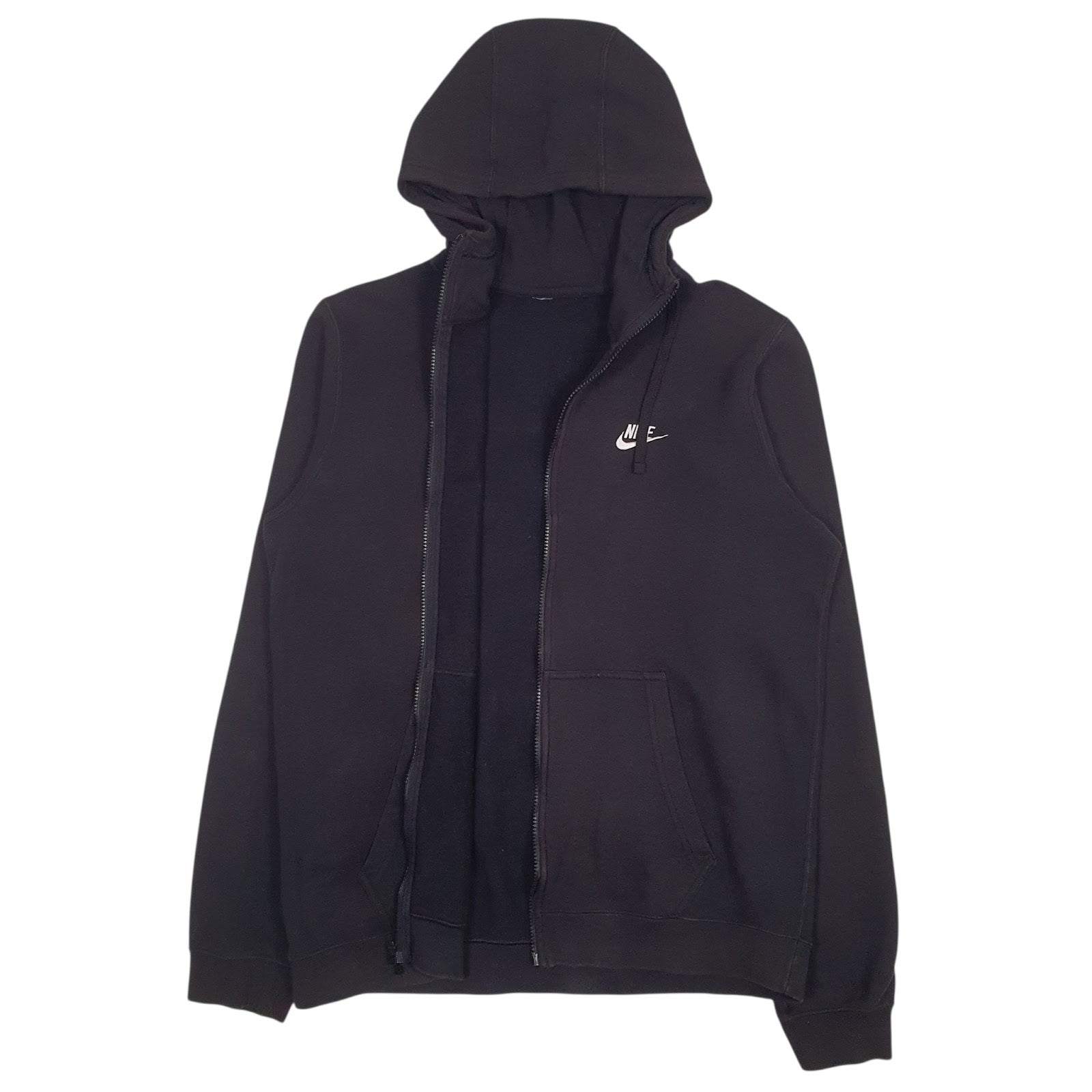 Mens Black Nike  Full Zip Jumper