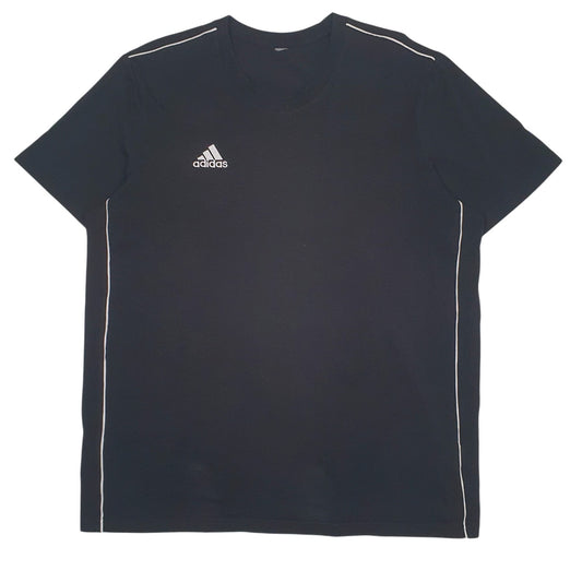Mens Black Adidas  Short Sleeve T Shirt