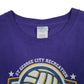 Mens Purple Port & Company Winter Indoor Handball Champions  T Shirt