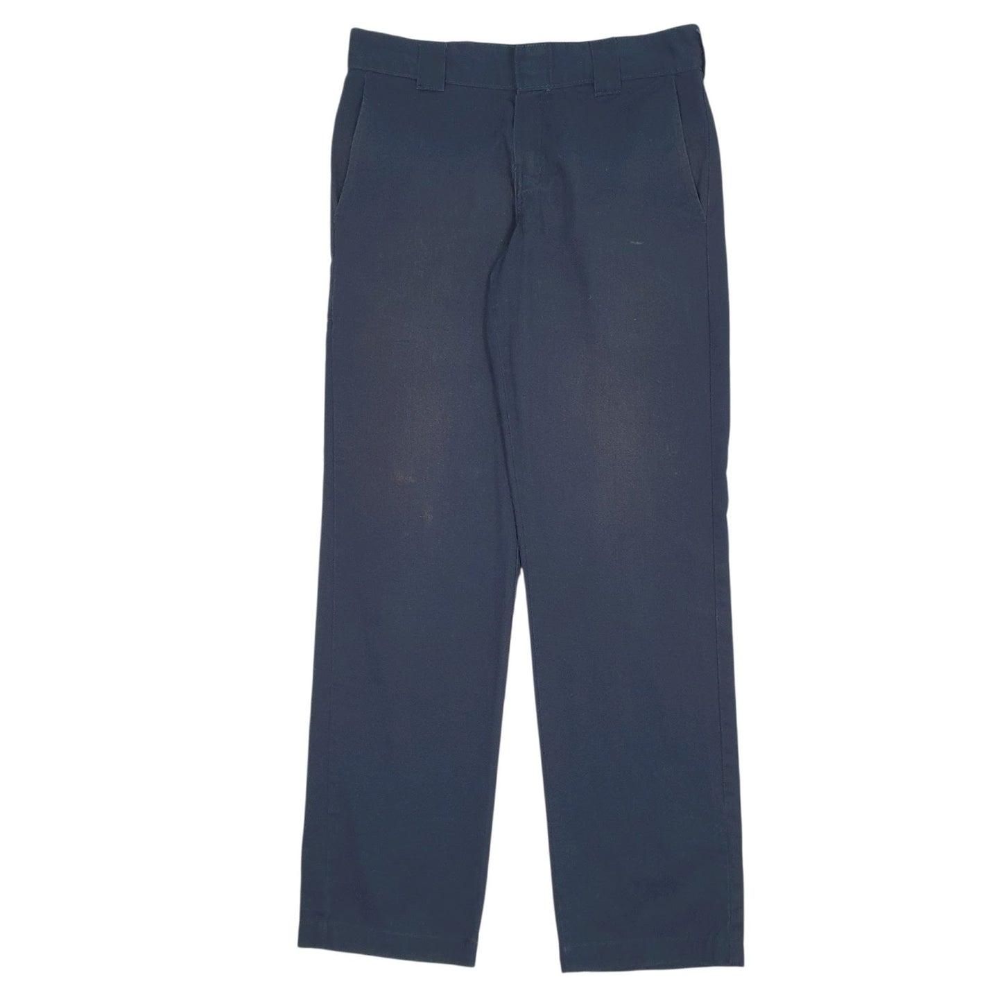 Mens Blue Dickies Workwear Chino Trousers