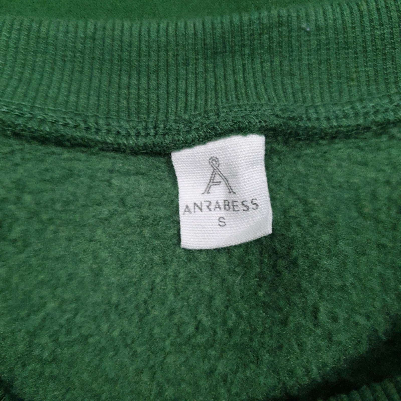 Womens Green Anrabess Oversized Baggy Crewneck Jumper