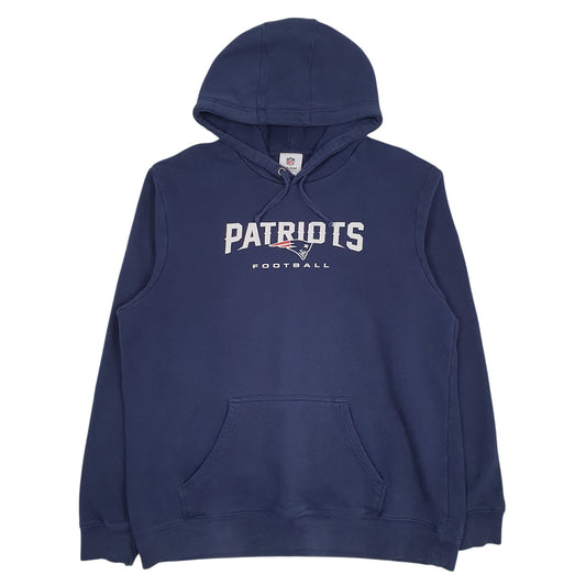 Mens Navy NFL New England Patriots Hoodie Jumper