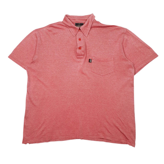 Mens Red Gianfranco Ferre Golf Short Sleeve Polo Shirt
