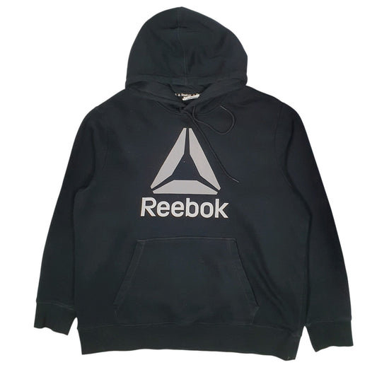 Mens Black Reebok  Hoodie Jumper