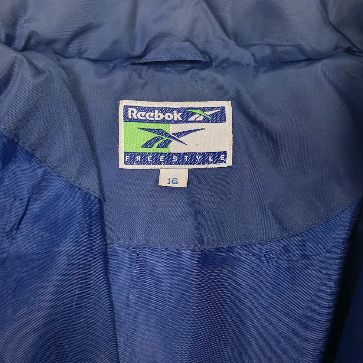 Womens Blue Reebok Vintage Free Style  Coat