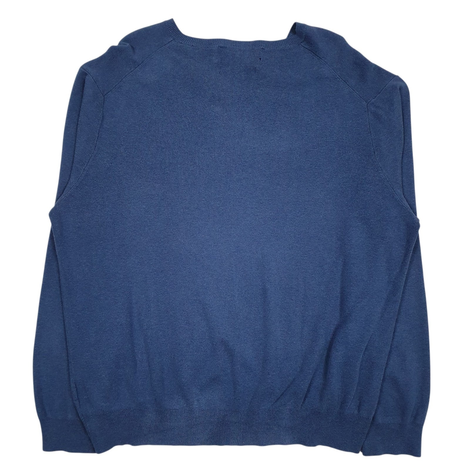 Womens Blue Polo Ralph Lauren Pima V Neck Jumper