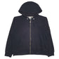Womens Black Puma  Full Zip Jumper
