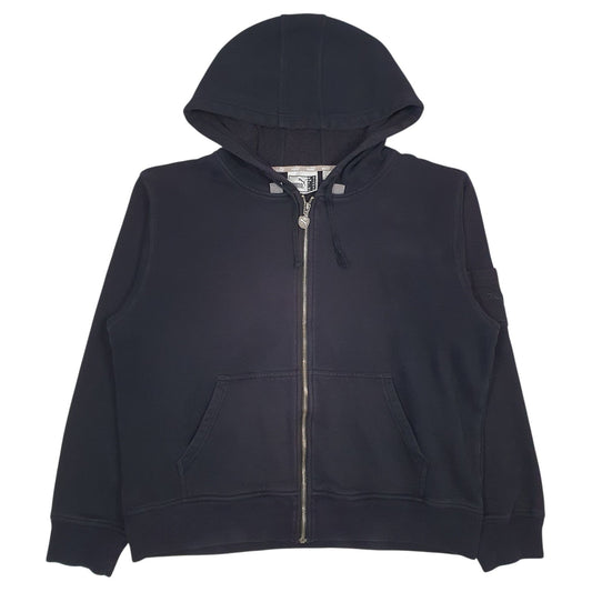 Womens Black Puma  Full Zip Jumper