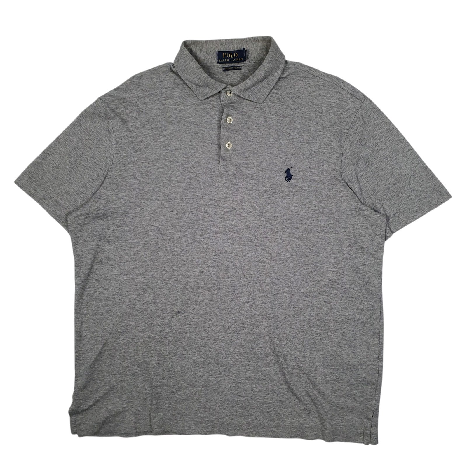 Mens Grey Polo Ralph Lauren  Short Sleeve Polo Shirt