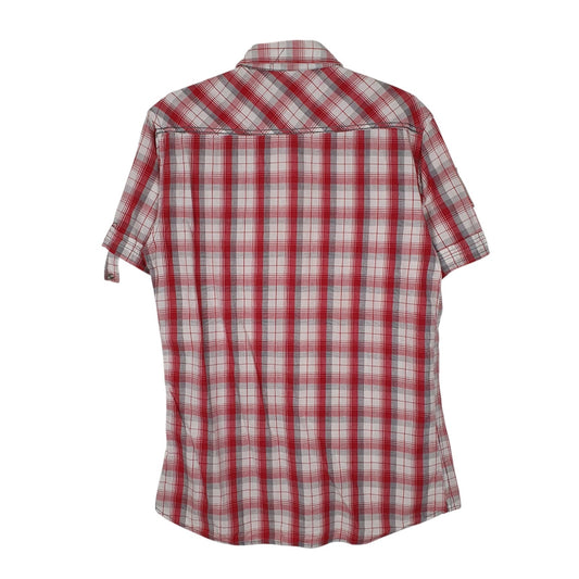 Mens Red Urban Behaviour Western  Shirt