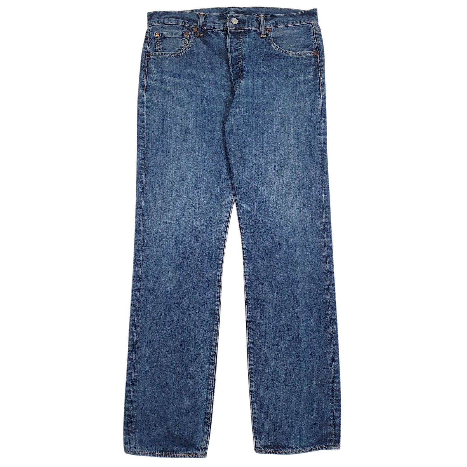 Mens Blue Levis  501 JeansW34 L34