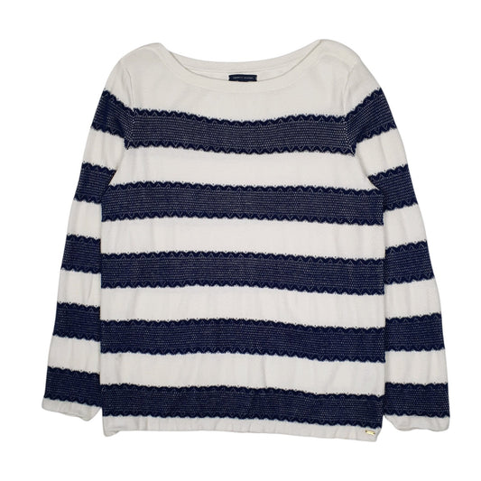Womens White Tommy Hilfiger  Crewneck Jumper
