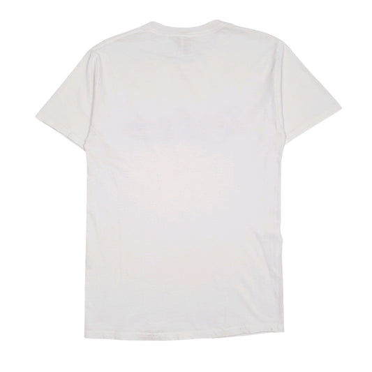 Mens White Fruit Of The Loom Los Angeles  T Shirt