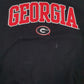Mens Black Champion Georgia Crewneck Jumper