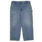 Mens Blue Carhartt Workwear B13 DPS Carpenter JeansW42 L32