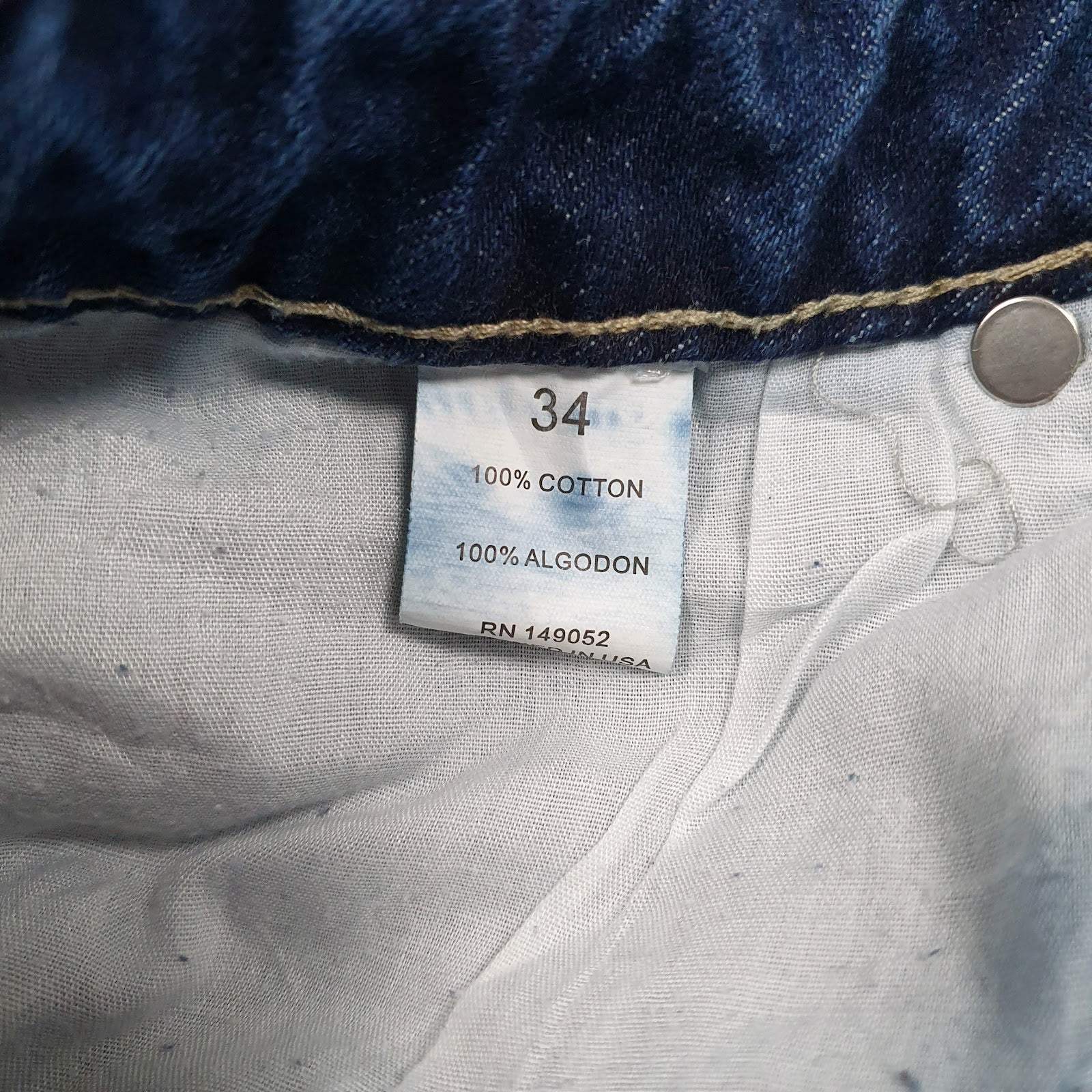 Mens Blue Nova Distressed  Jeans