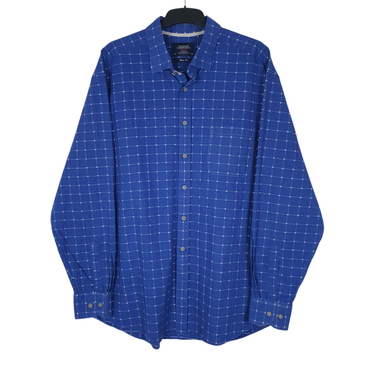 Mens Blue Charles Tyrwhitt  Long Sleeve Shirt