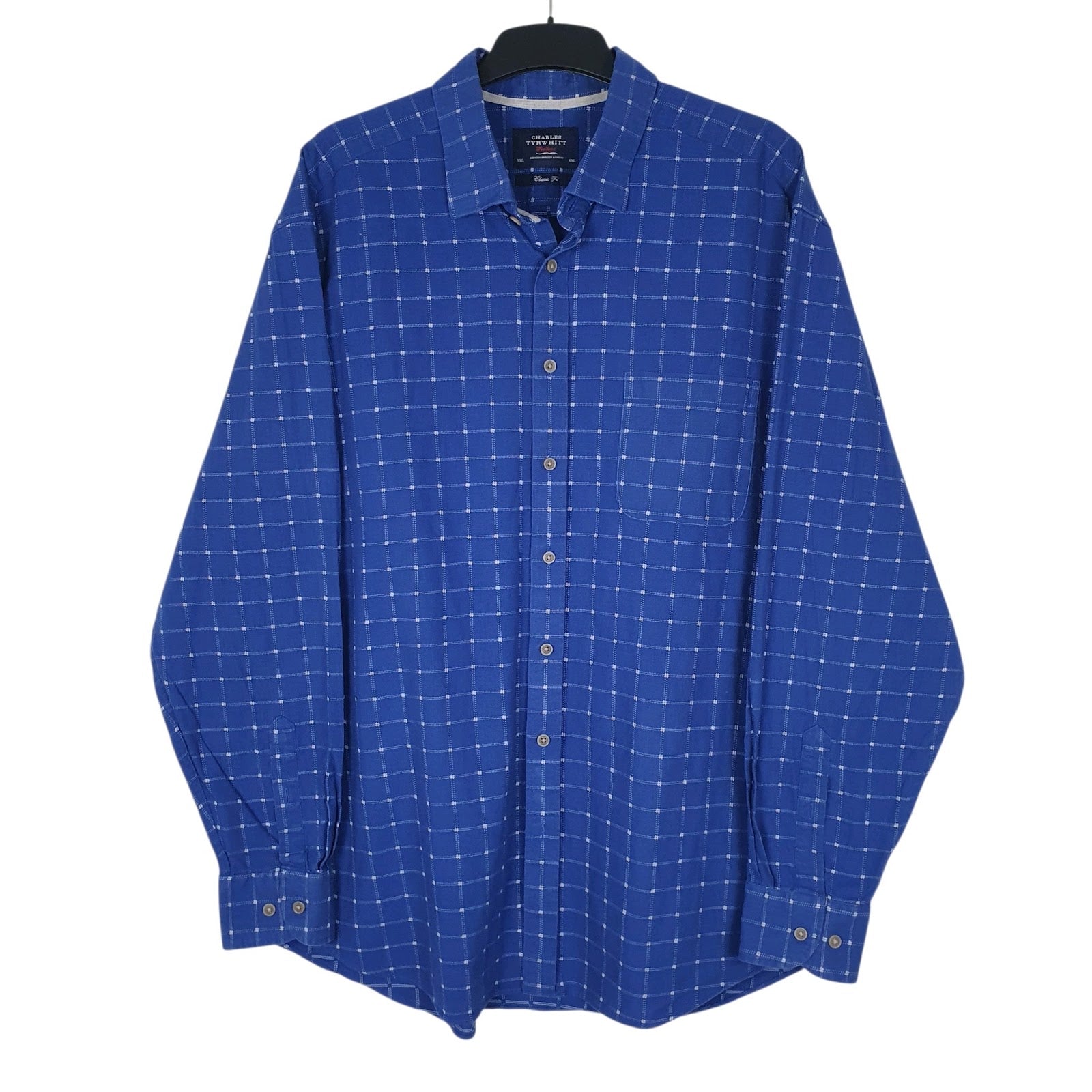 Mens Blue Charles Tyrwhitt  Long Sleeve Shirt