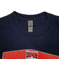 Mens Navy Fruit Of The Loom Softball Champions  T Shirt