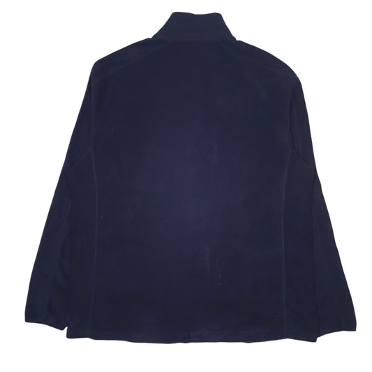 Mens Navy Champion  Quarter Zip Jumper