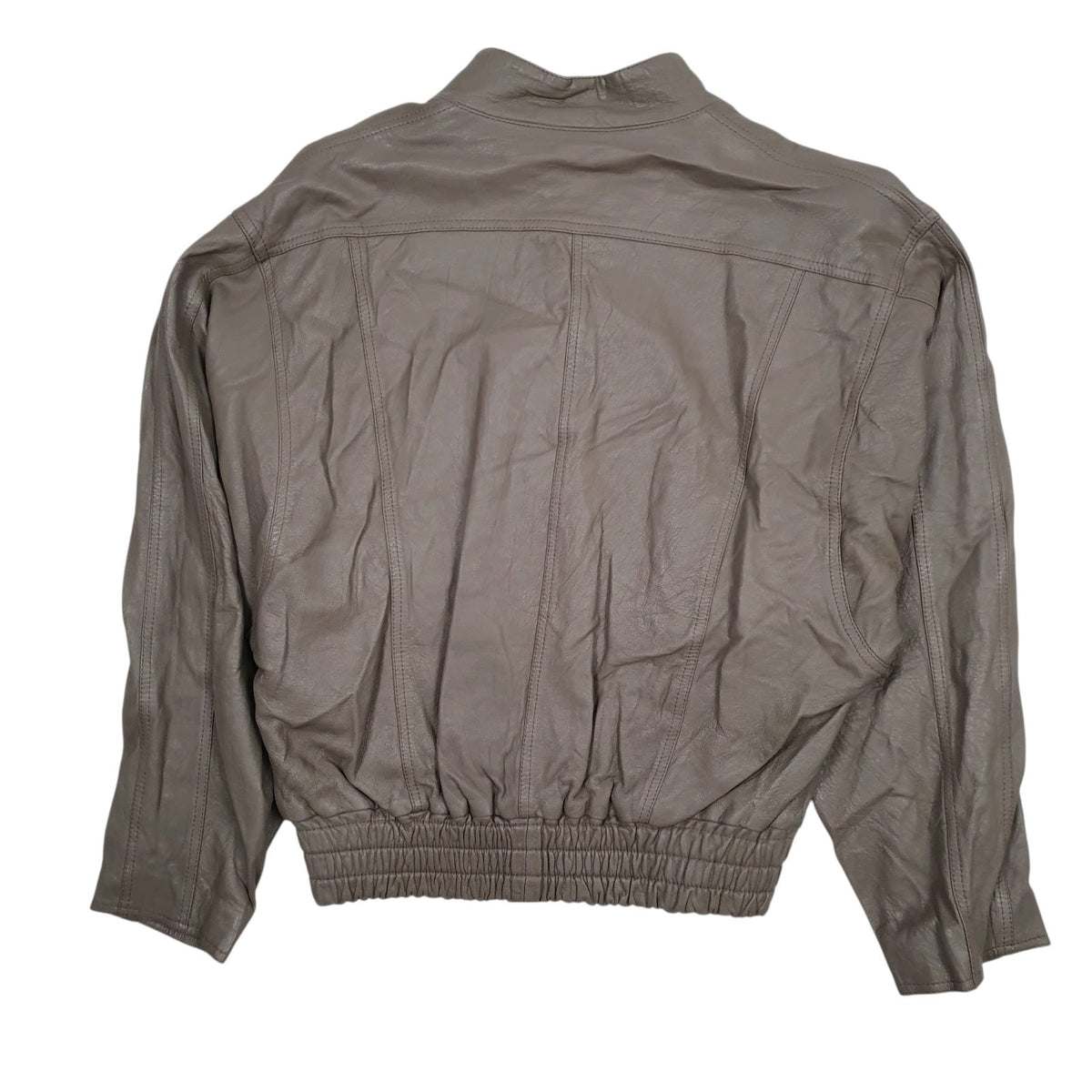 Womens Grey Unbranded Bomber  Coat